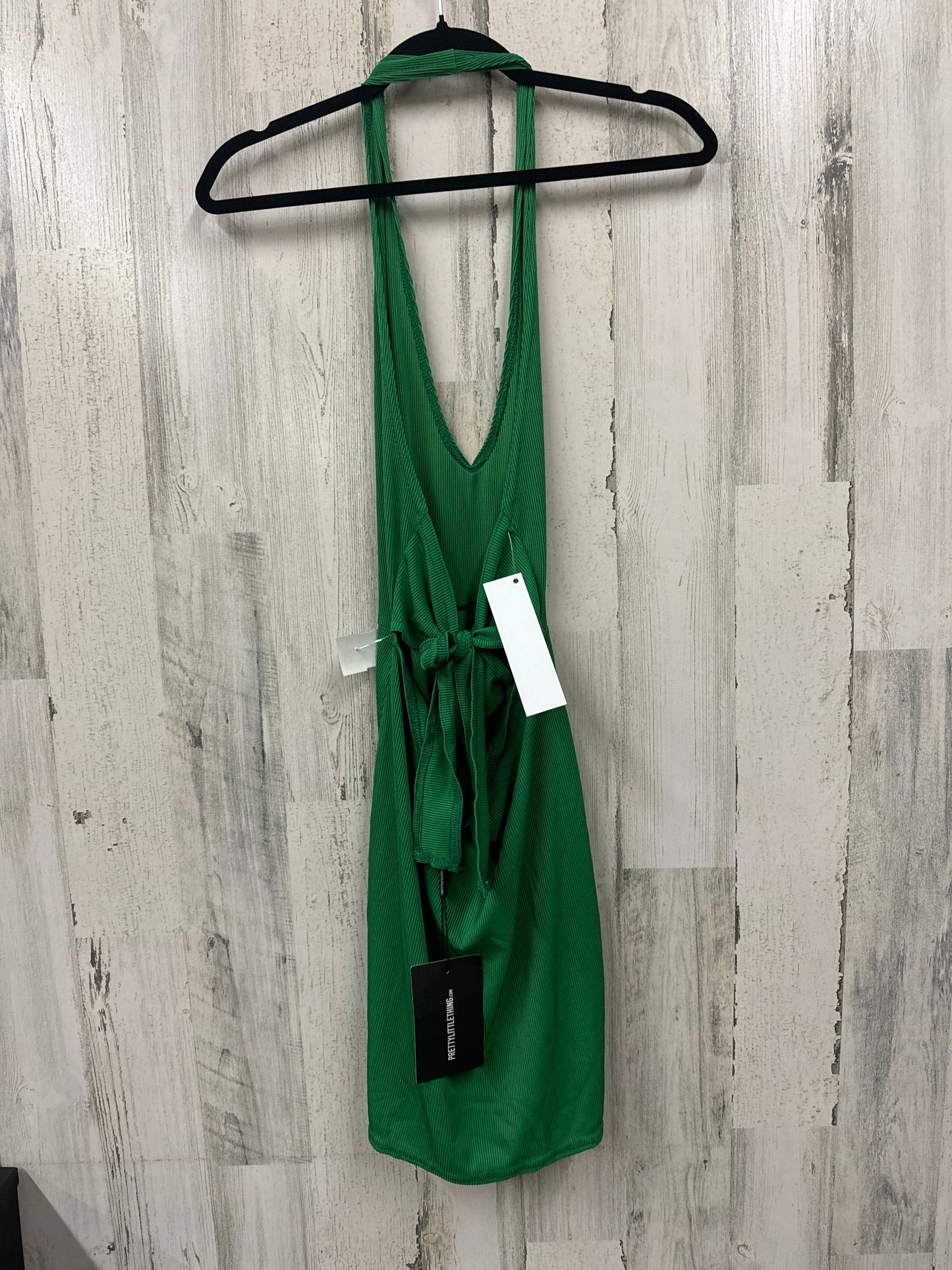 Green Dress Casual Short Pretty Little Thing, Size M