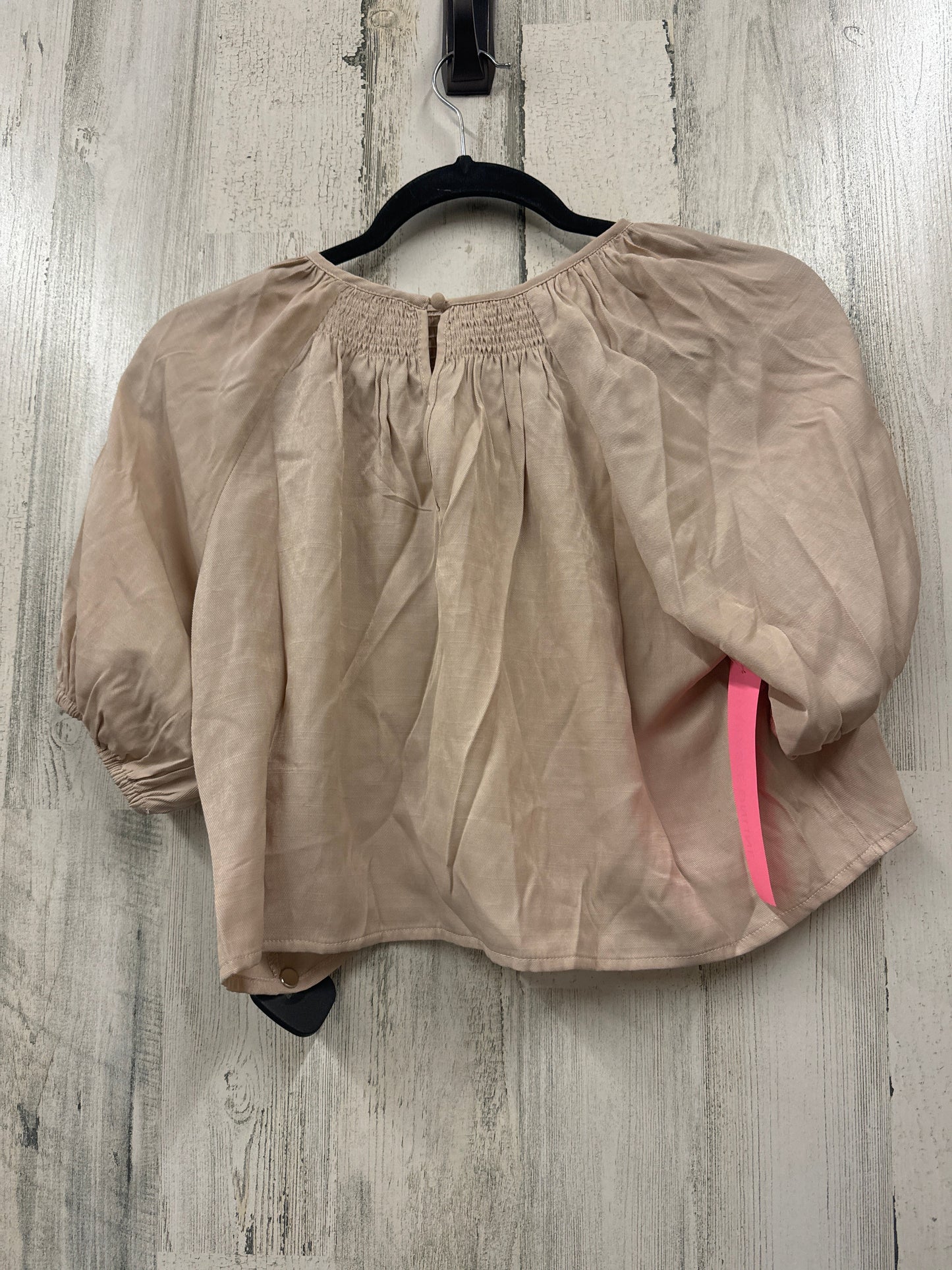 Tan Top Short Sleeve Le Lis, Size S