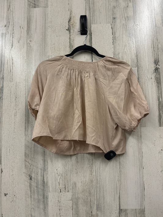 Tan Top Short Sleeve Le Lis, Size S