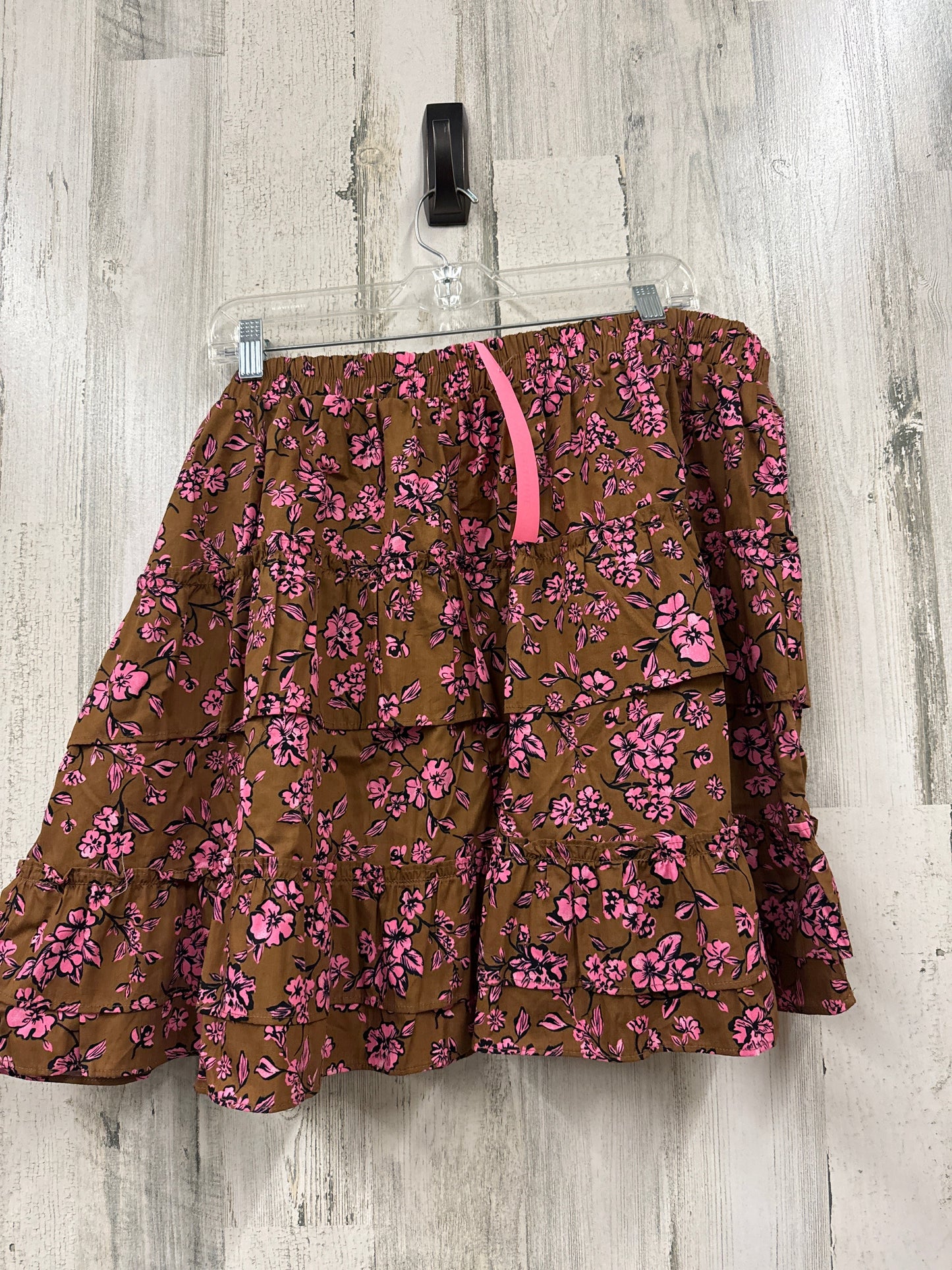 Brown Skirt Mini & Short Altard State, Size 2x
