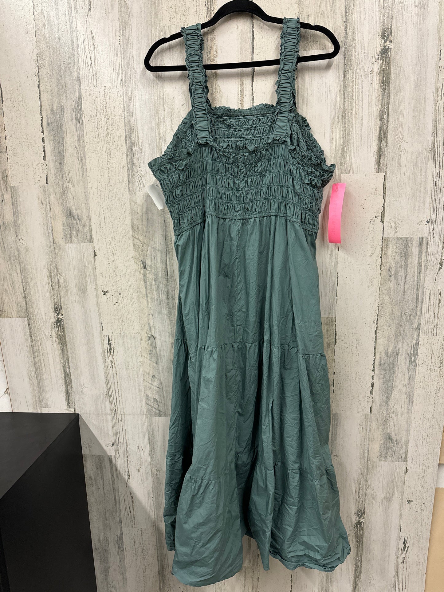 Green Dress Casual Maxi Altard State, Size 3x