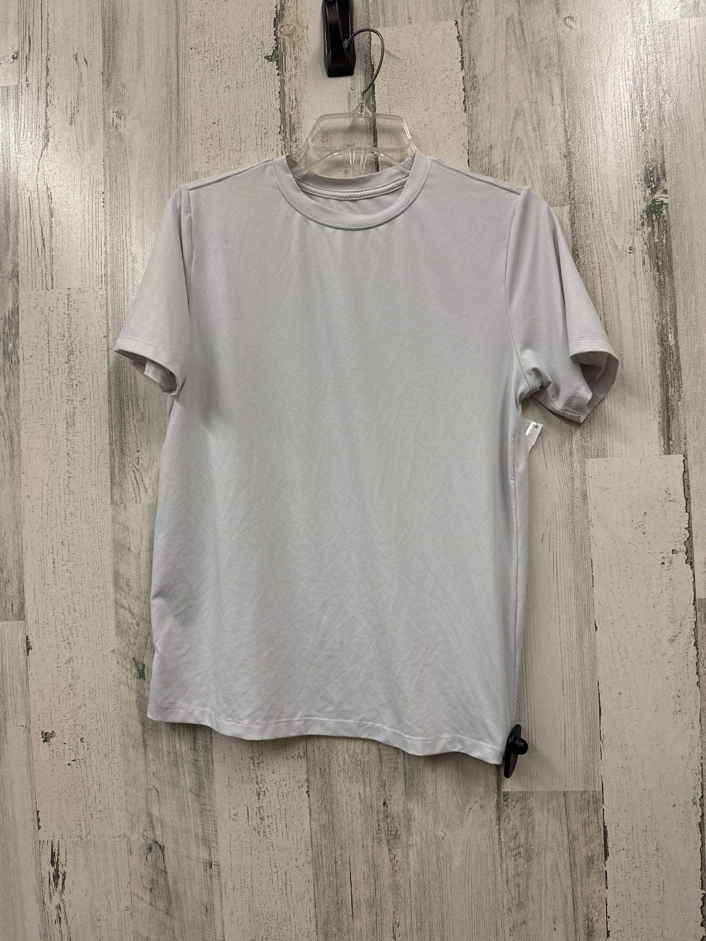 White Athletic Top Short Sleeve Fabletics, Size Xs