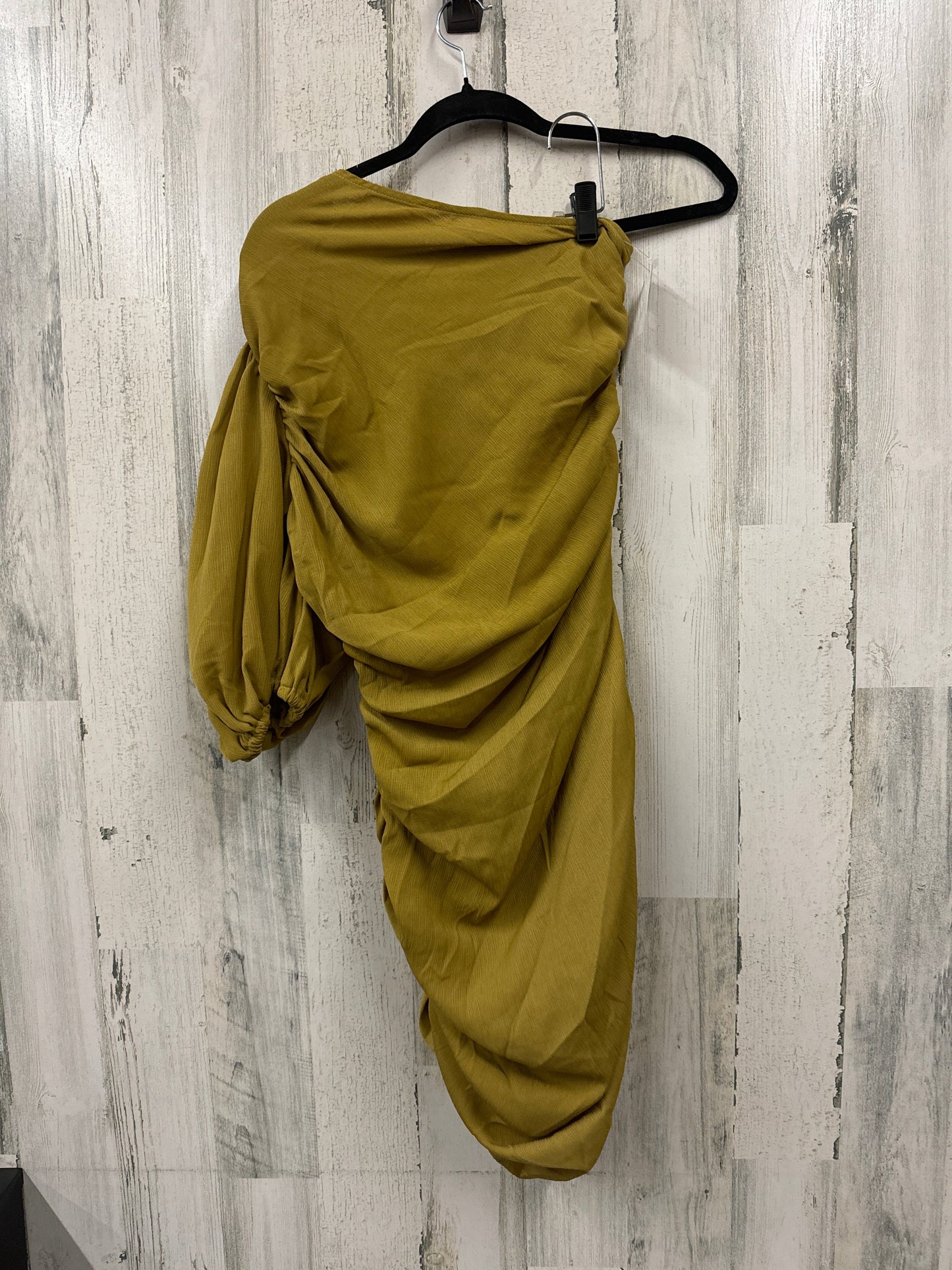 Green Dress Casual Short Pretty Little Thing, Size S