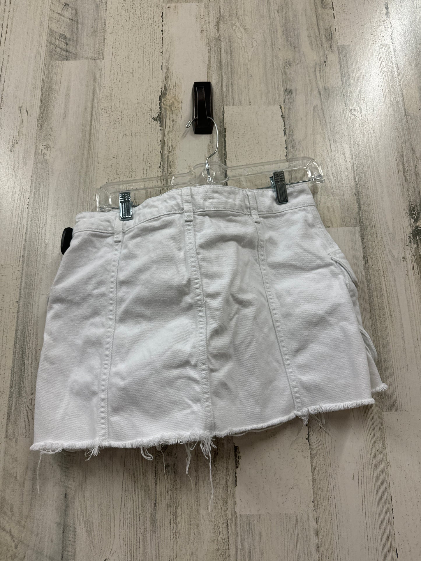 White Skirt Mini & Short Zara, Size M