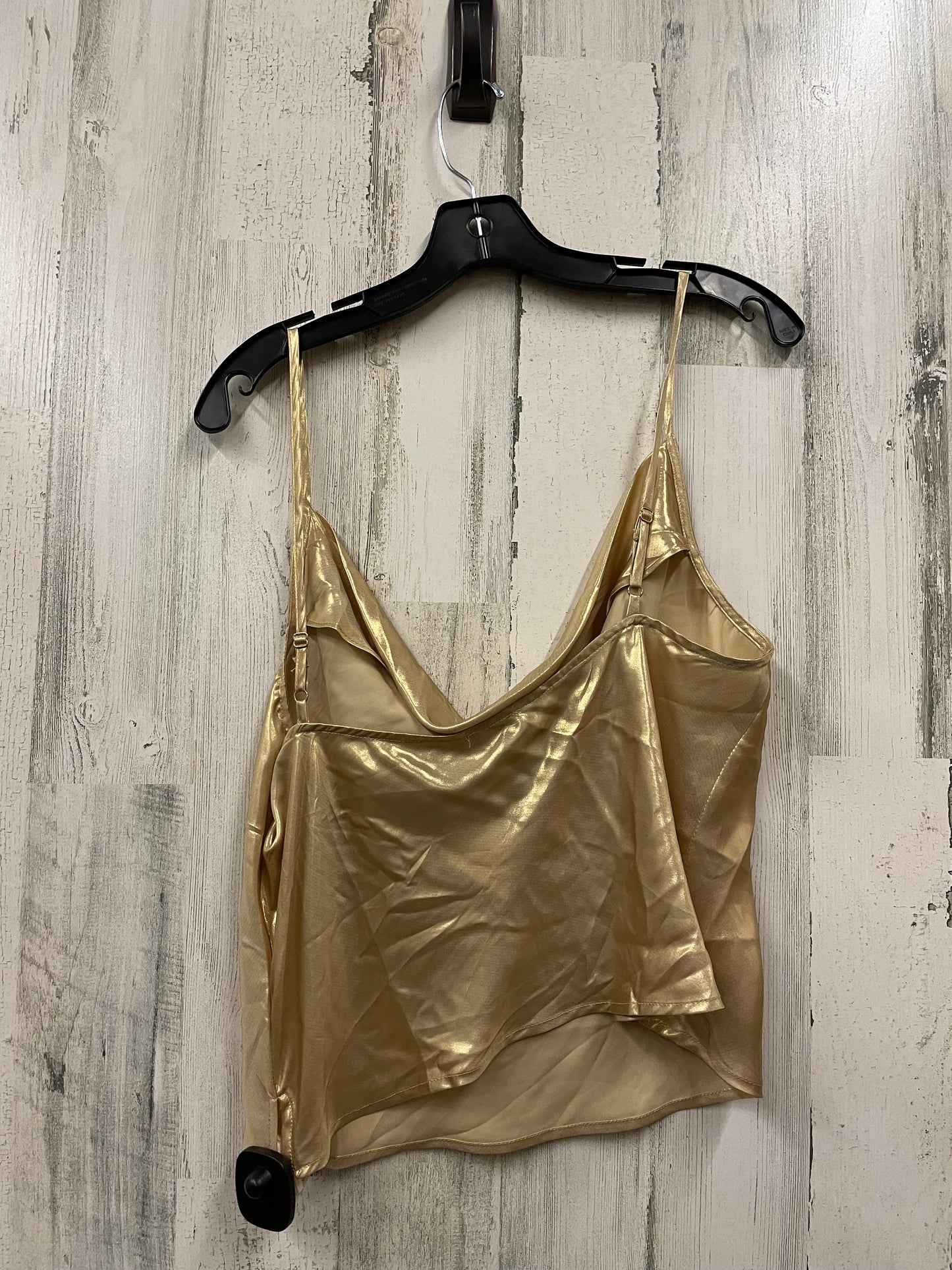 Gold Tank Top Free People, Size L