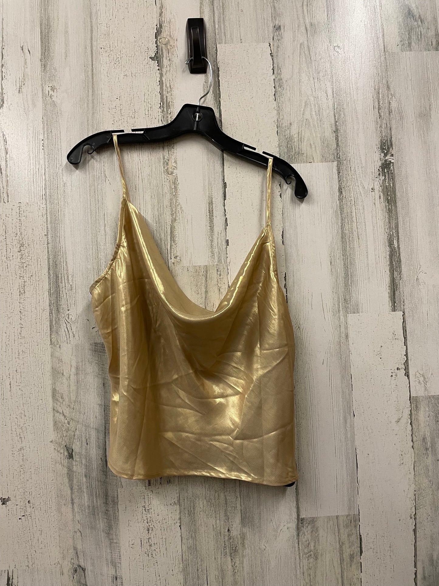 Gold Tank Top Free People, Size L