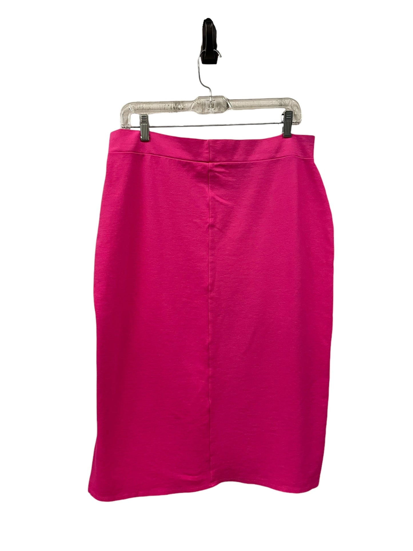 Skirt Midi By Clothes Mentor In Pink, Size: 1x