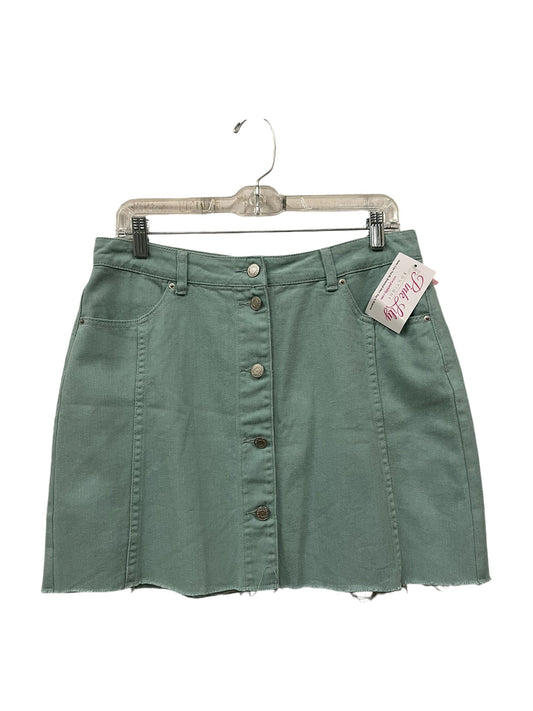 Skirt Mini & Short By Pink Lily In Green, Size: 12