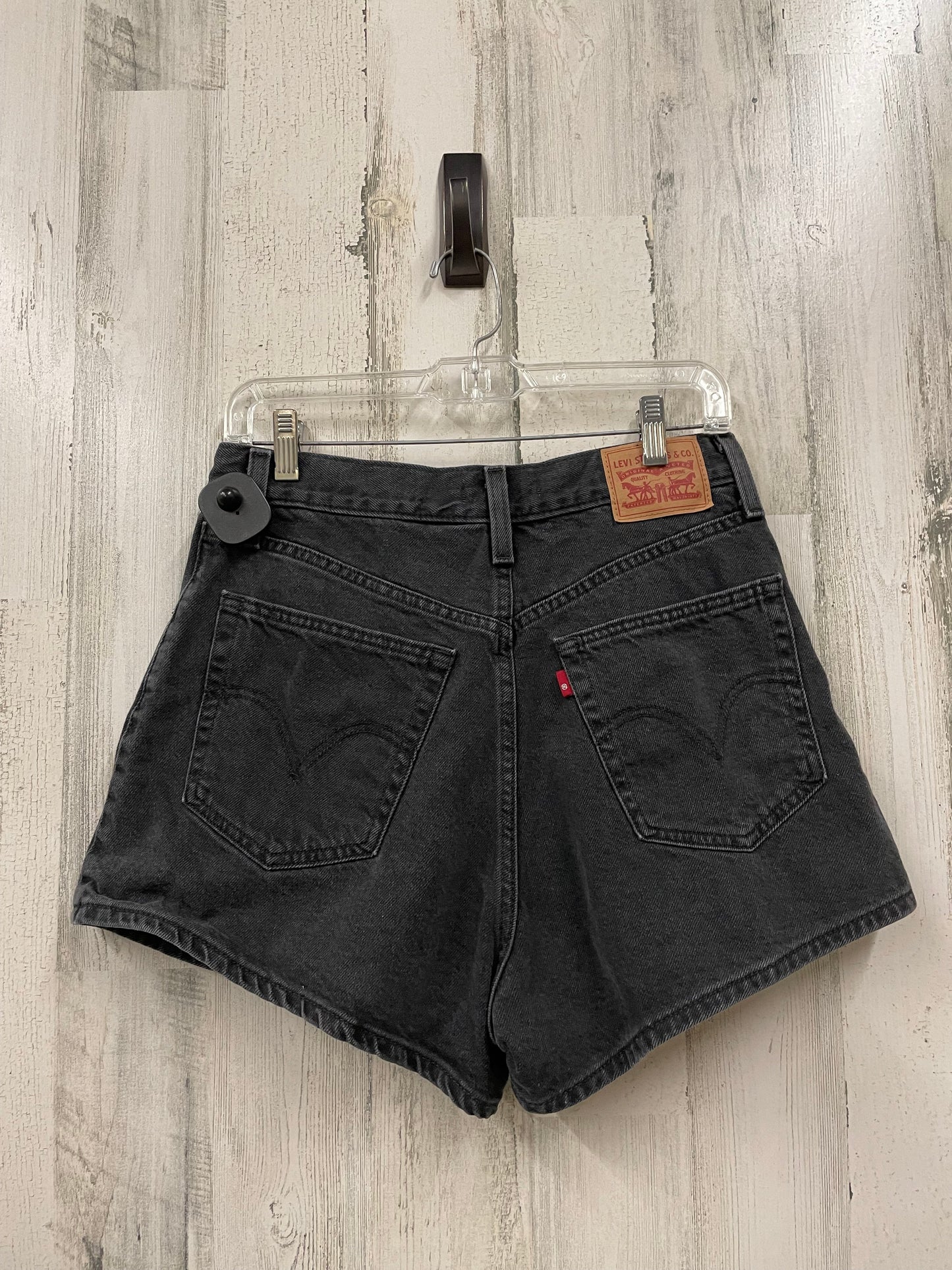 Shorts By Levis In Black Denim, Size: 8