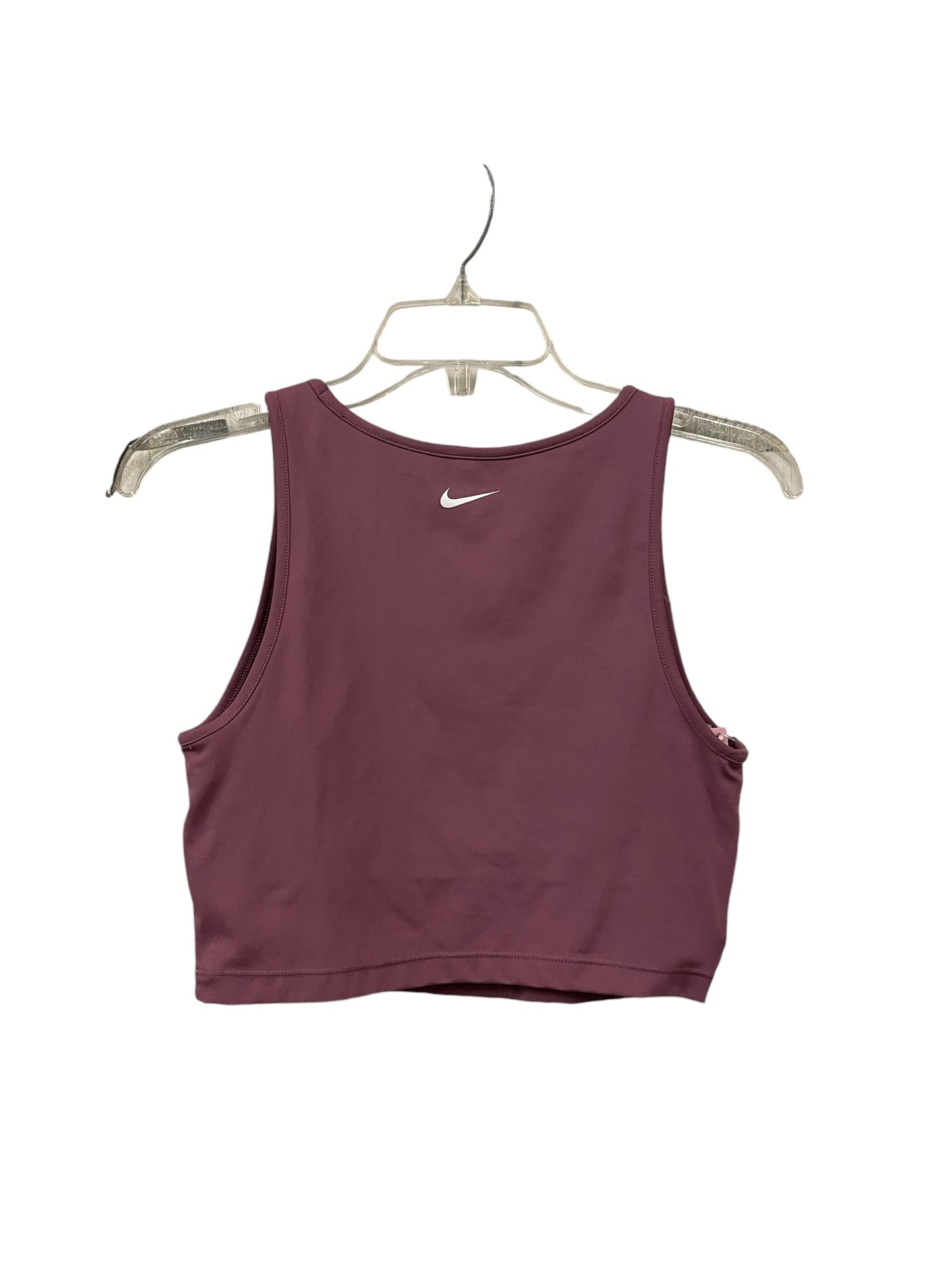 Athletic Tank Top By Nike Apparel In Purple, Size: S