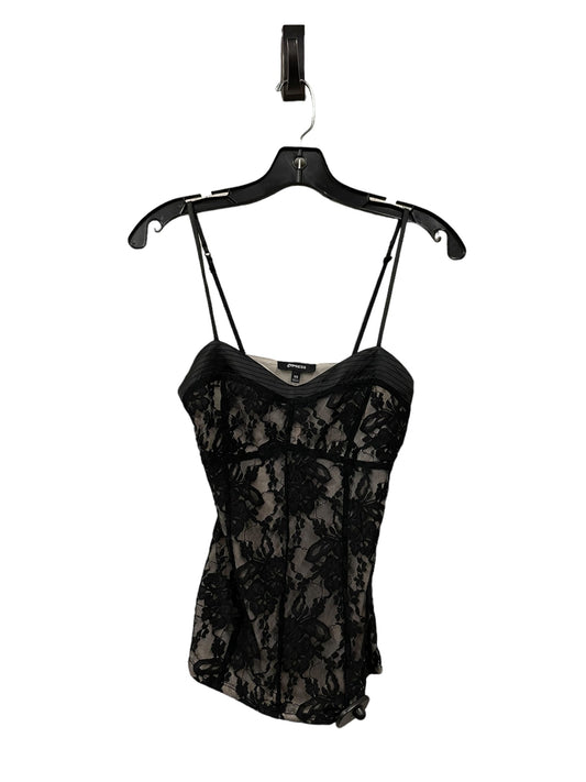 Top Sleeveless By Express In Black, Size: Xs