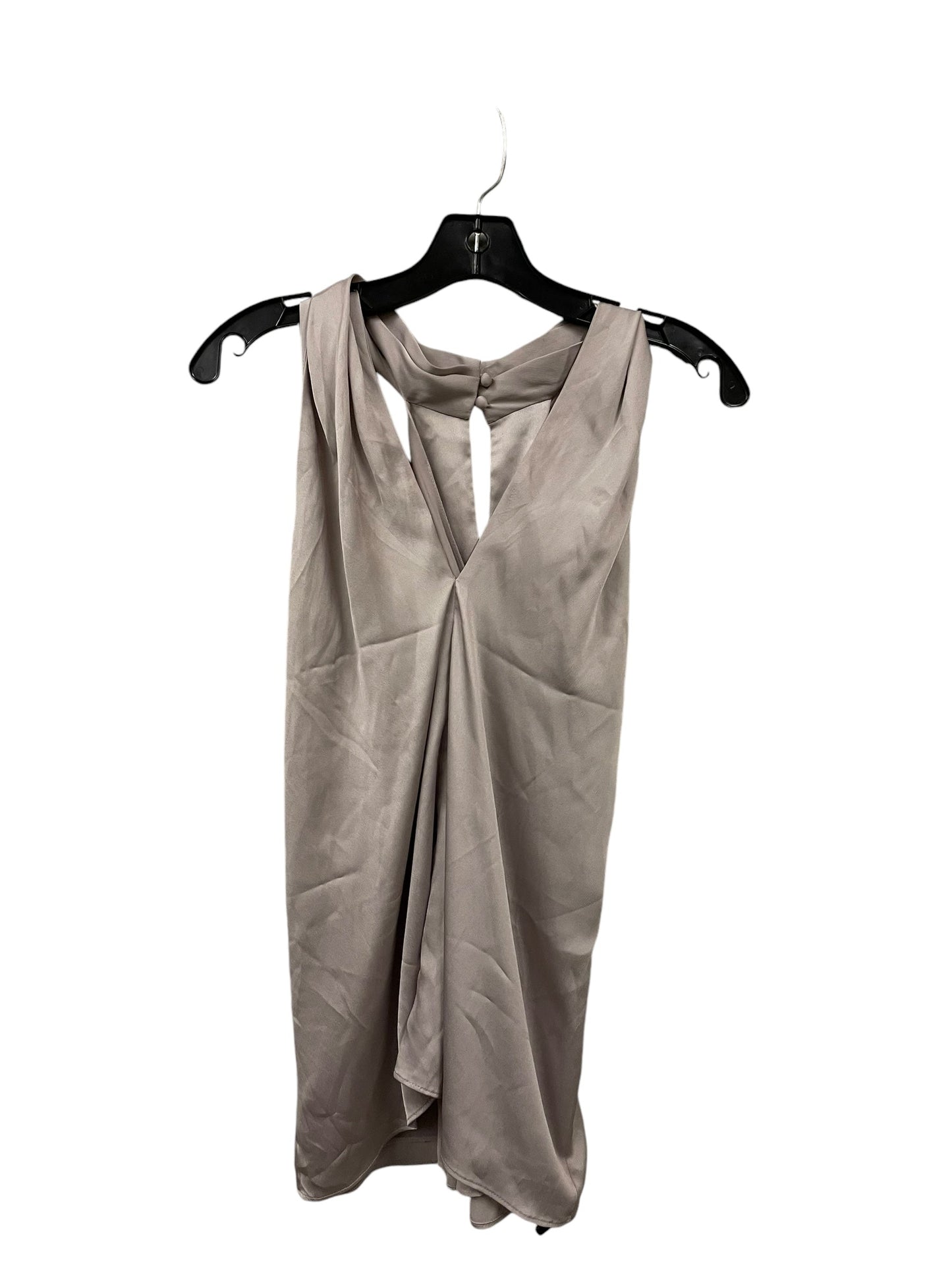 TOP SLEEVELESS ANN TAYLOR in TAN, Size: S