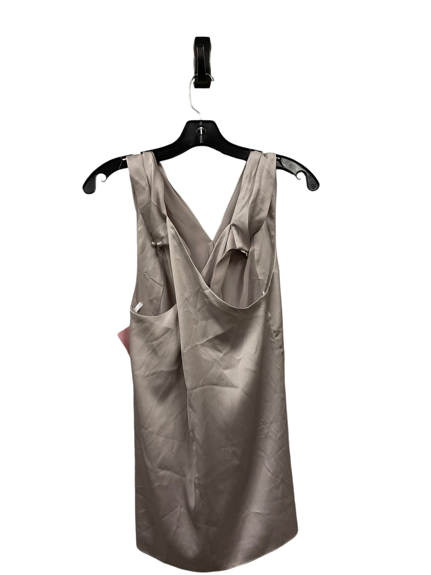 TOP SLEEVELESS ANN TAYLOR in TAN, Size: S