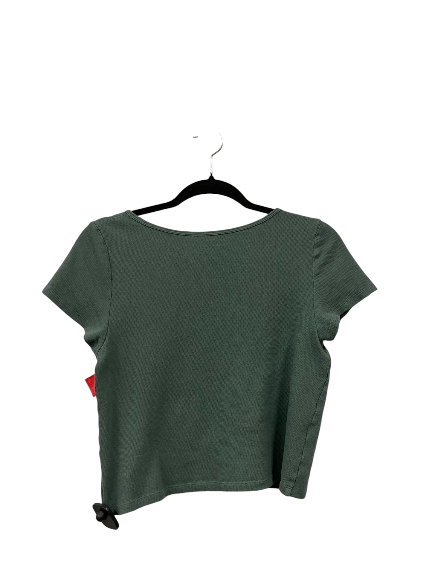 Top Short Sleeve By Aerie In Green, Size: L