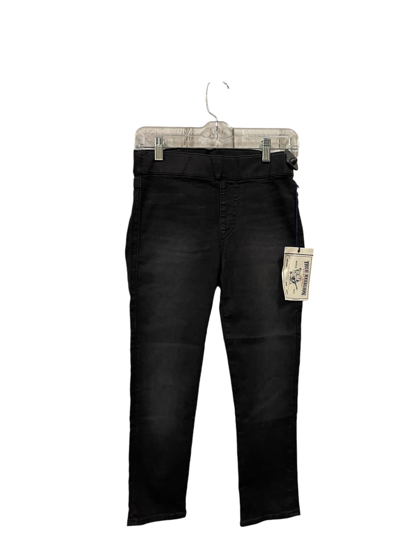 Jeans Jeggings By True Religion In Black Denim, Size: S