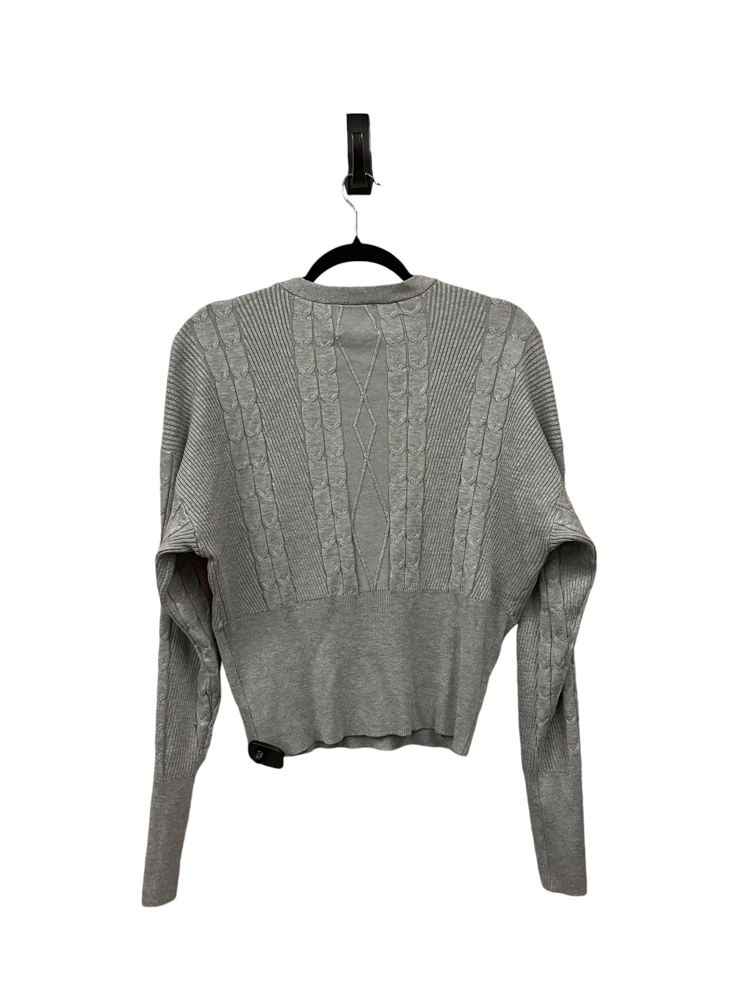 Top Long Sleeve By Pink Rose In Grey, Size: Xl