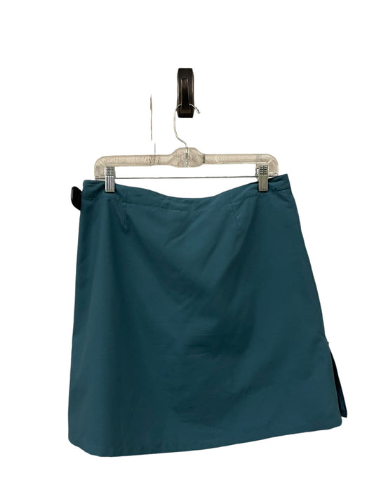 Athletic Skort By Patagonia In Teal, Size: M