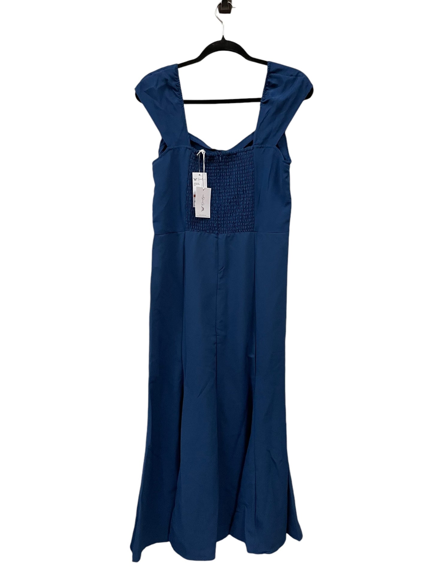 Dress Casual Maxi By Jessica Simpson In Blue, Size: M