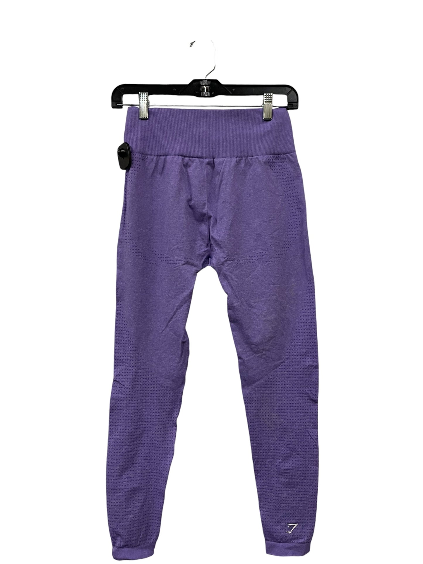 Athletic Leggings By Gym Shark In Purple, Size: M