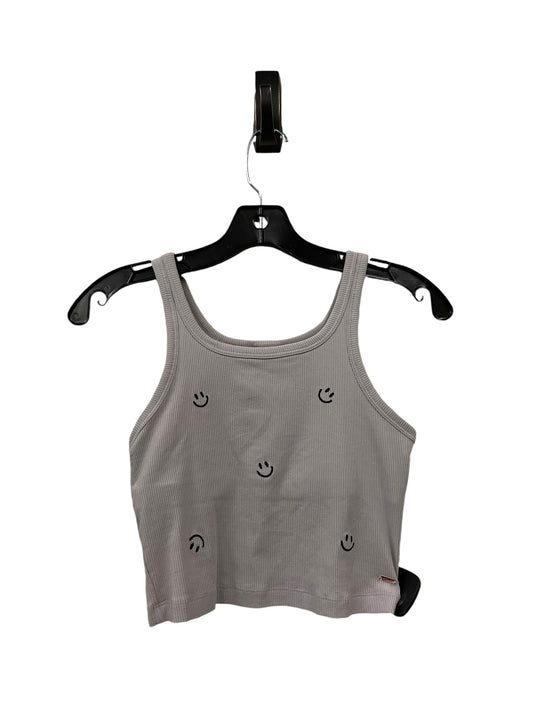 Top Sleeveless By Pink In Grey, Size: Xs