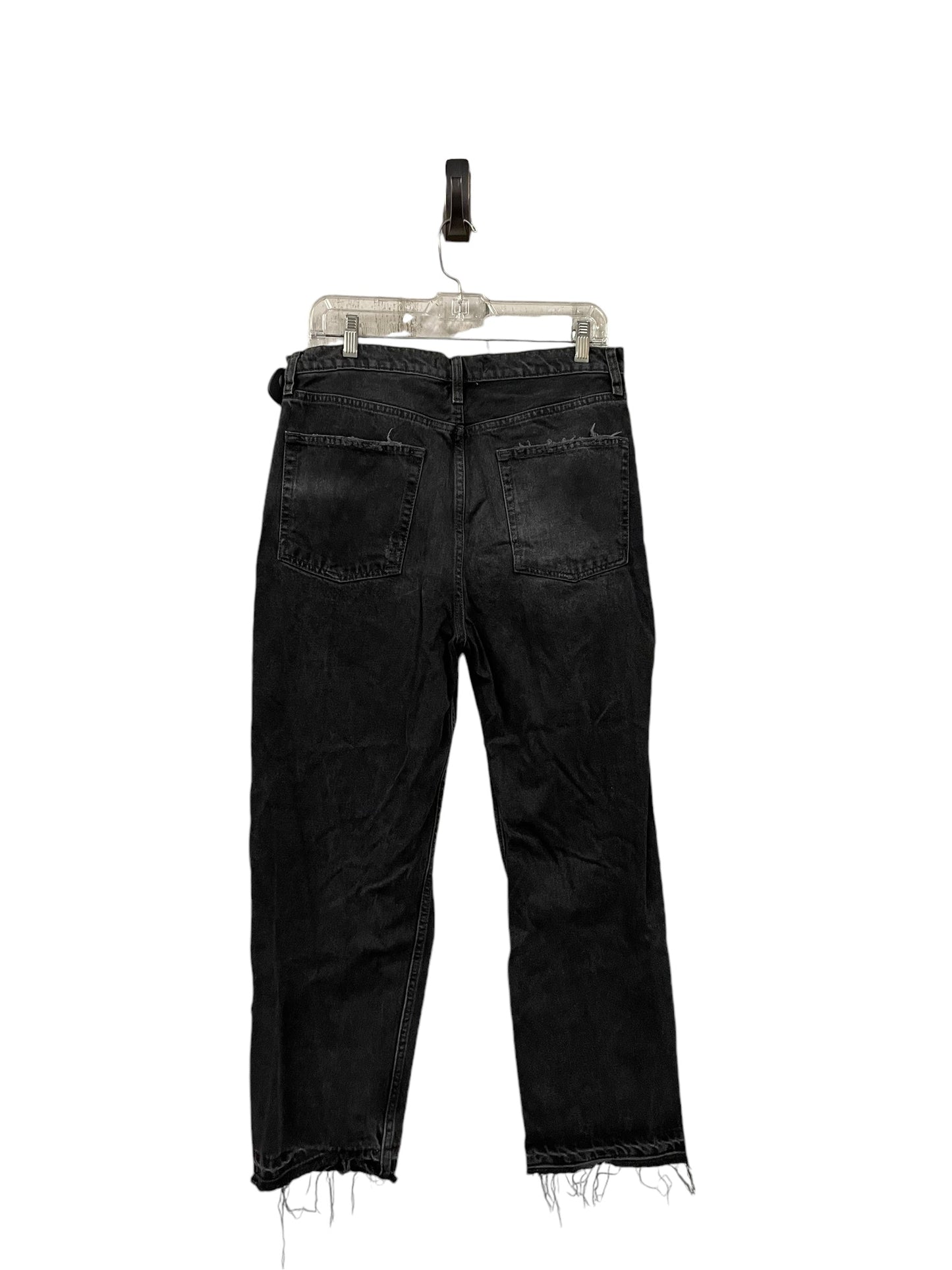 Jeans Boyfriend By We The Free In Black Denim, Size: 12