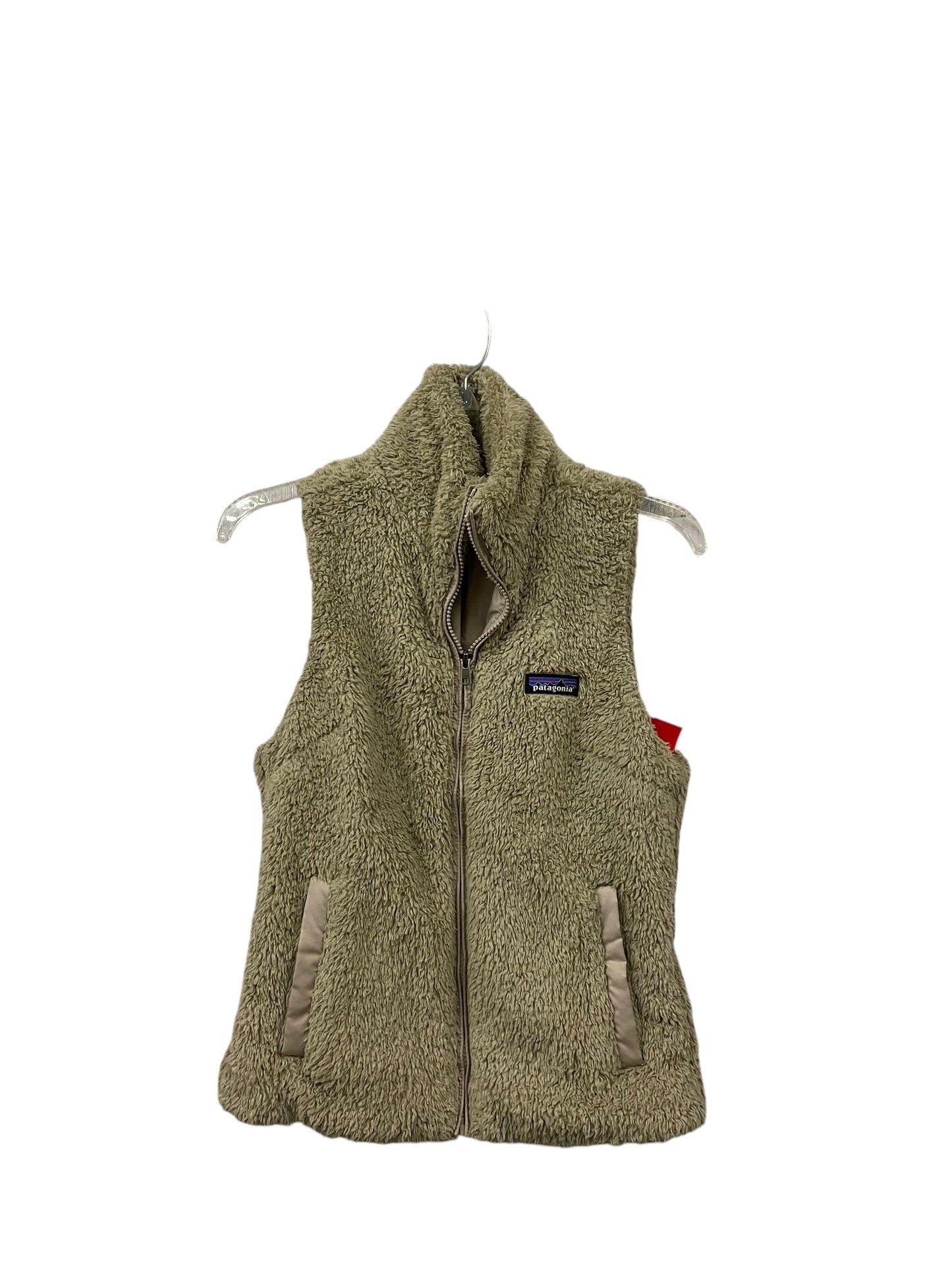 Vest Faux Fur & Sherpa By Patagonia In Tan, Size: S