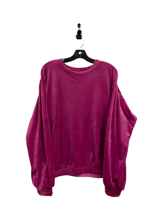 Sweatshirt Crewneck By Ugg In Pink, Size: L