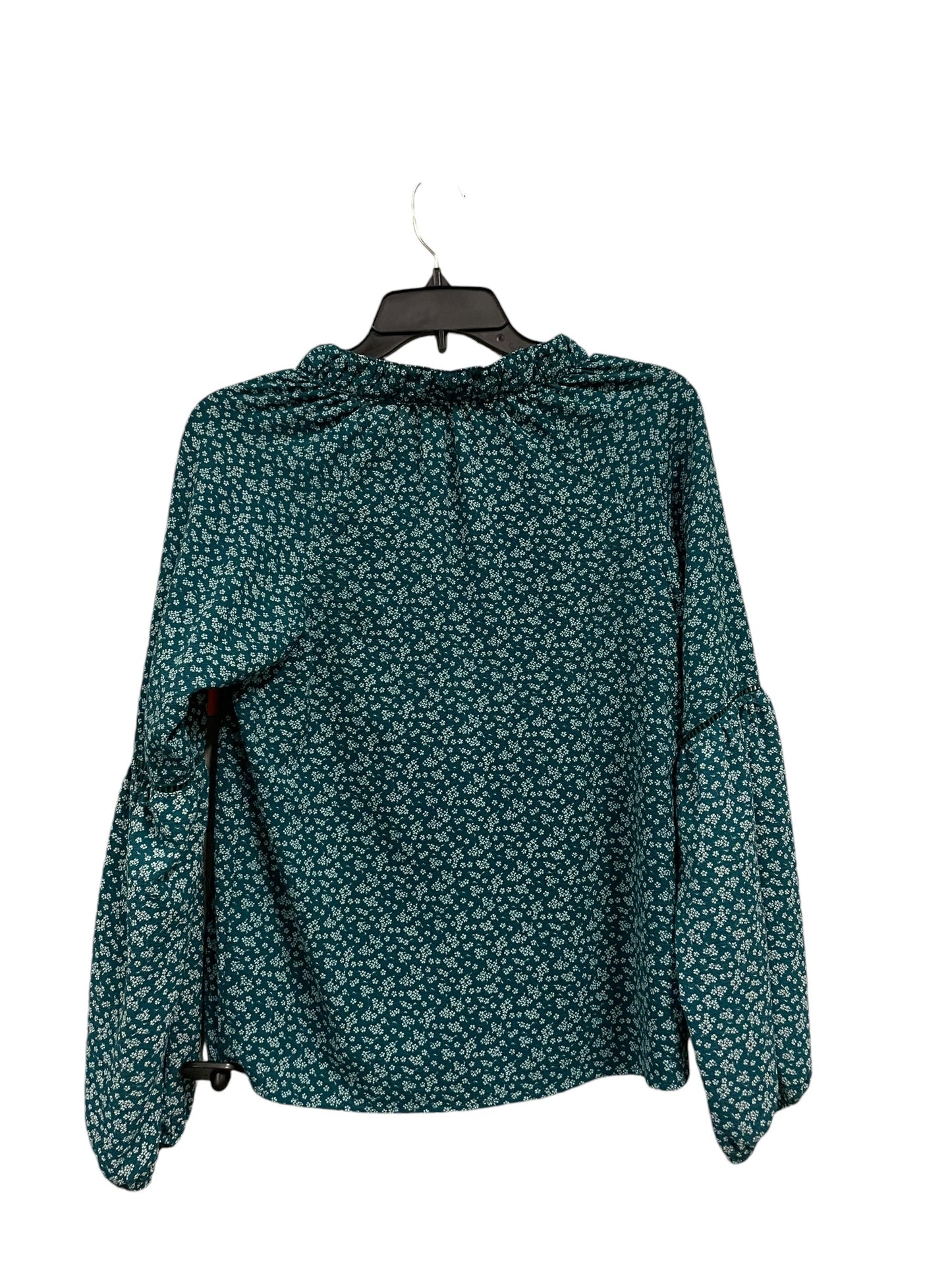 Top Long Sleeve By Blue Rain In Green, Size: S