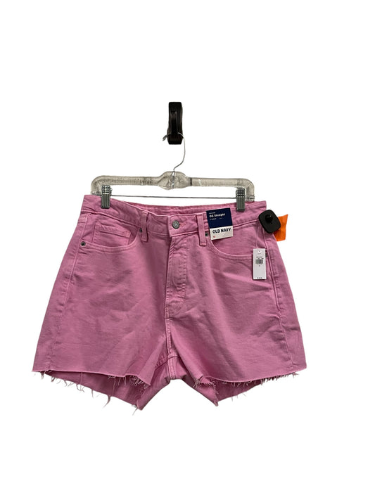 Shorts By Old Navy In Pink Denim, Size: 12