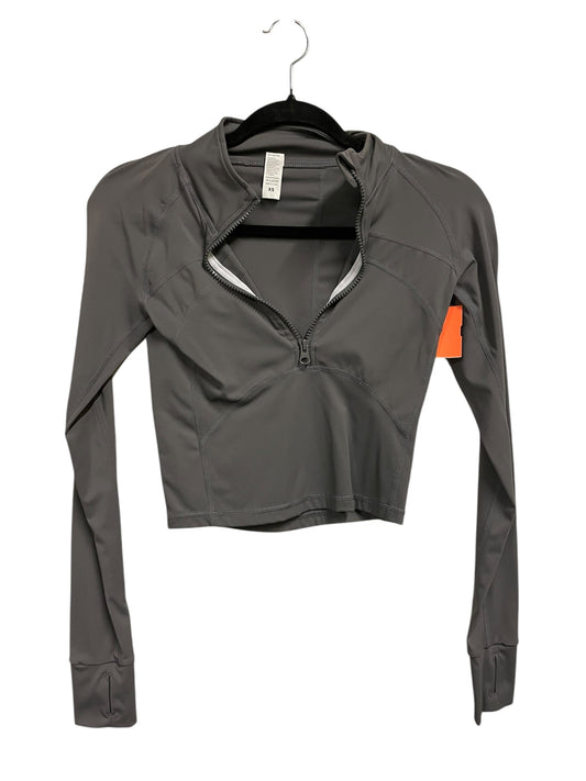 Athletic Jacket By Clothes Mentor In Grey, Size: Xs