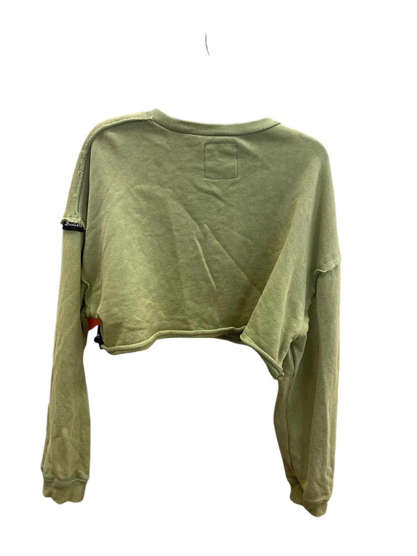 Athletic Sweatshirt Crewneck By Cmc In Green, Size: Xl