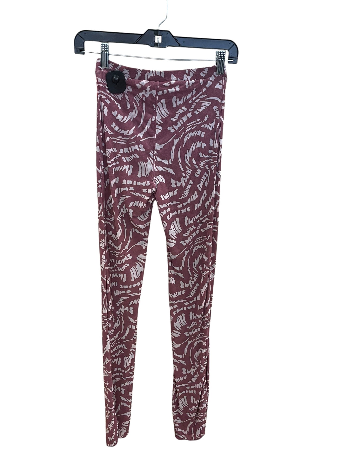 Pants Leggings By Skims In Purple, Size: S