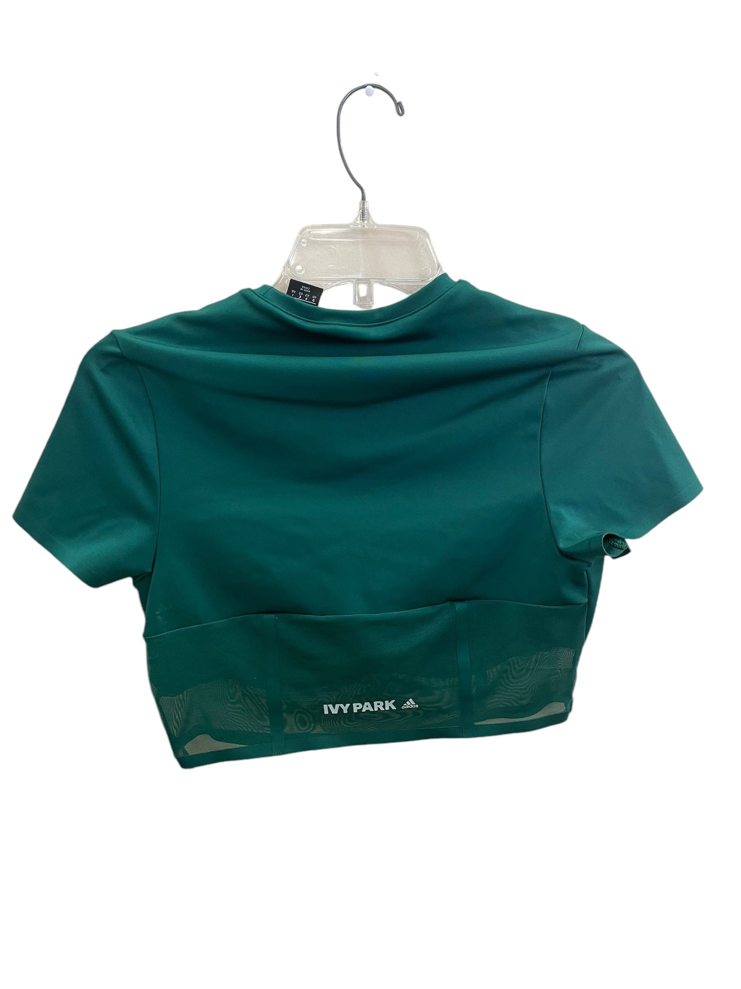 Athletic Top Short Sleeve By Ivy Park In Green, Size: M