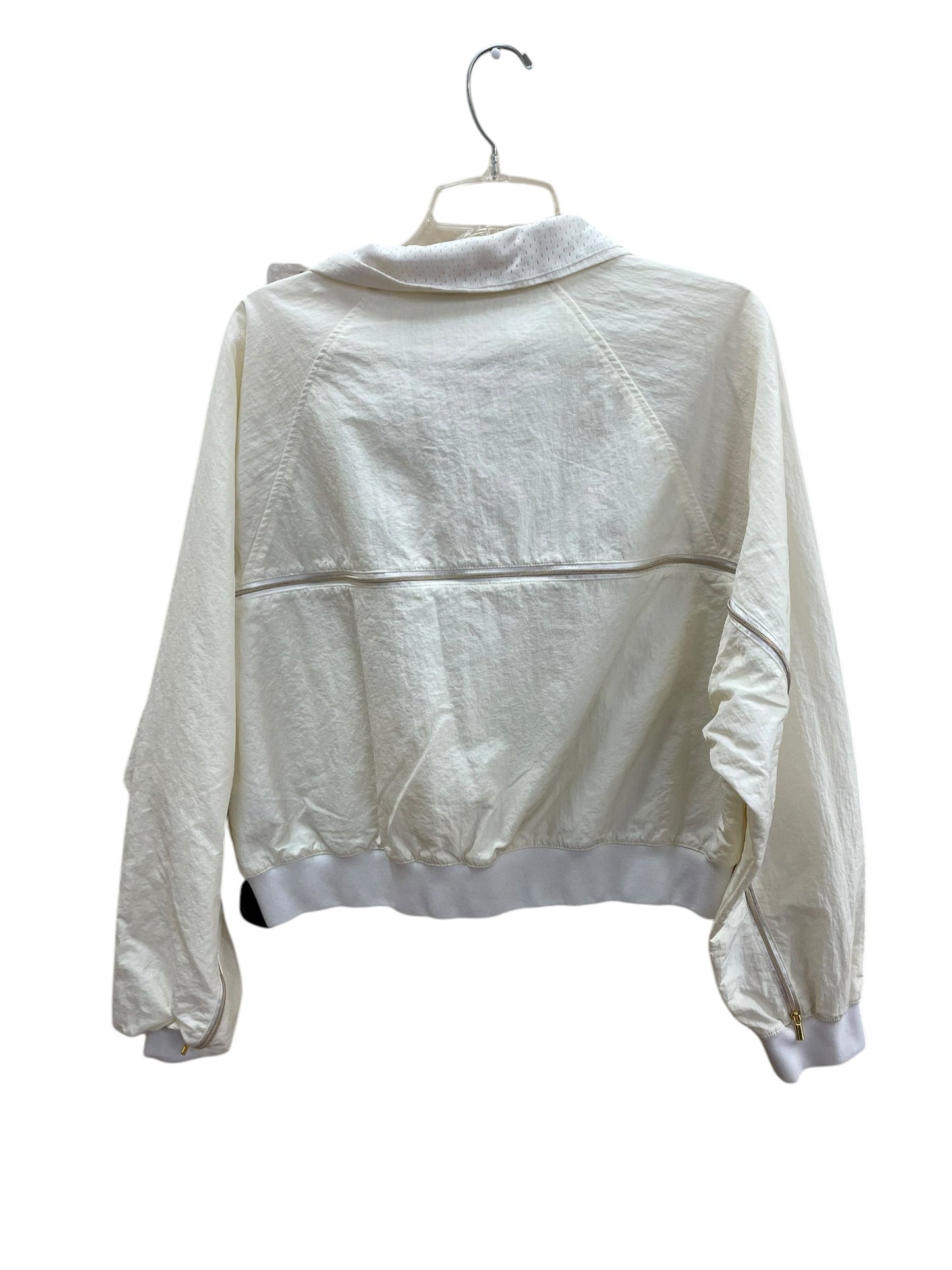 Athletic Sweatshirt Collar By New Balance In Beige, Size: S