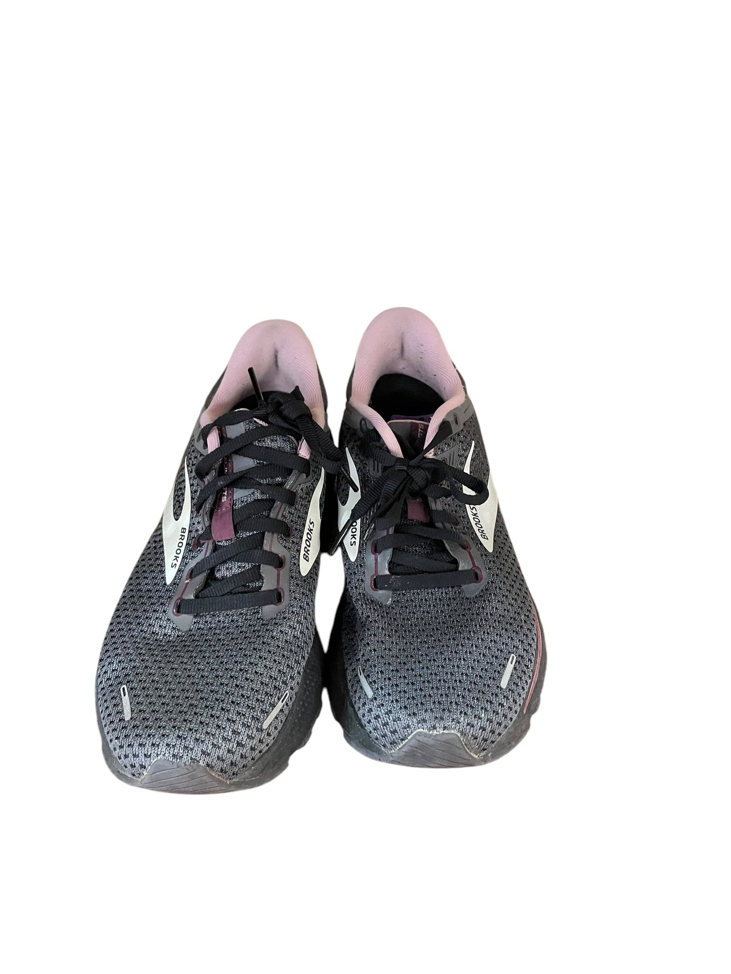 Shoes Athletic By Brooks In Black & Pink, Size: 9.5