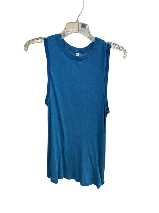 Top Sleeveless By Free People In Blue, Size: M