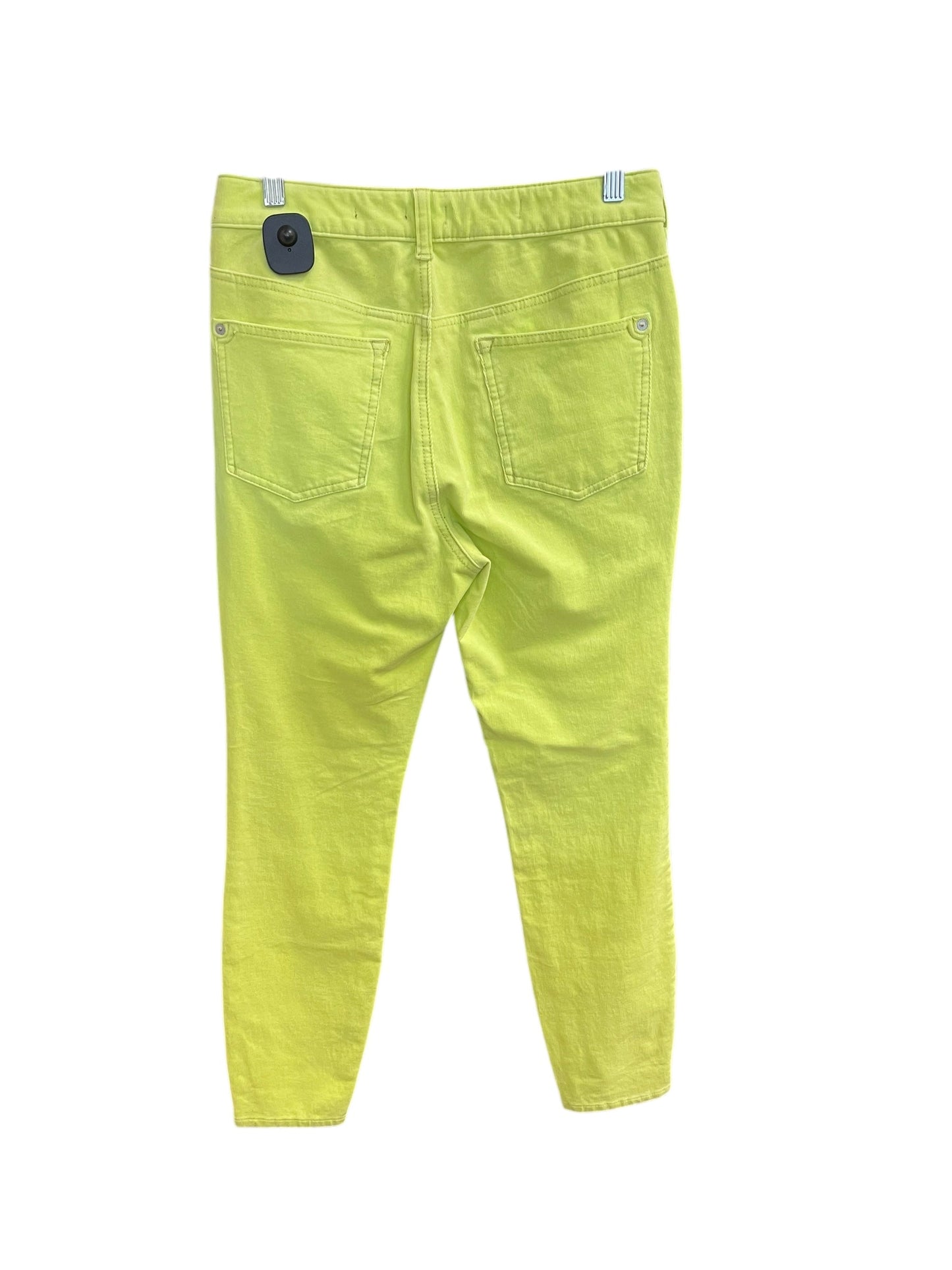 Pants Corduroy By Pilcro In Chartreuse, Size: 10