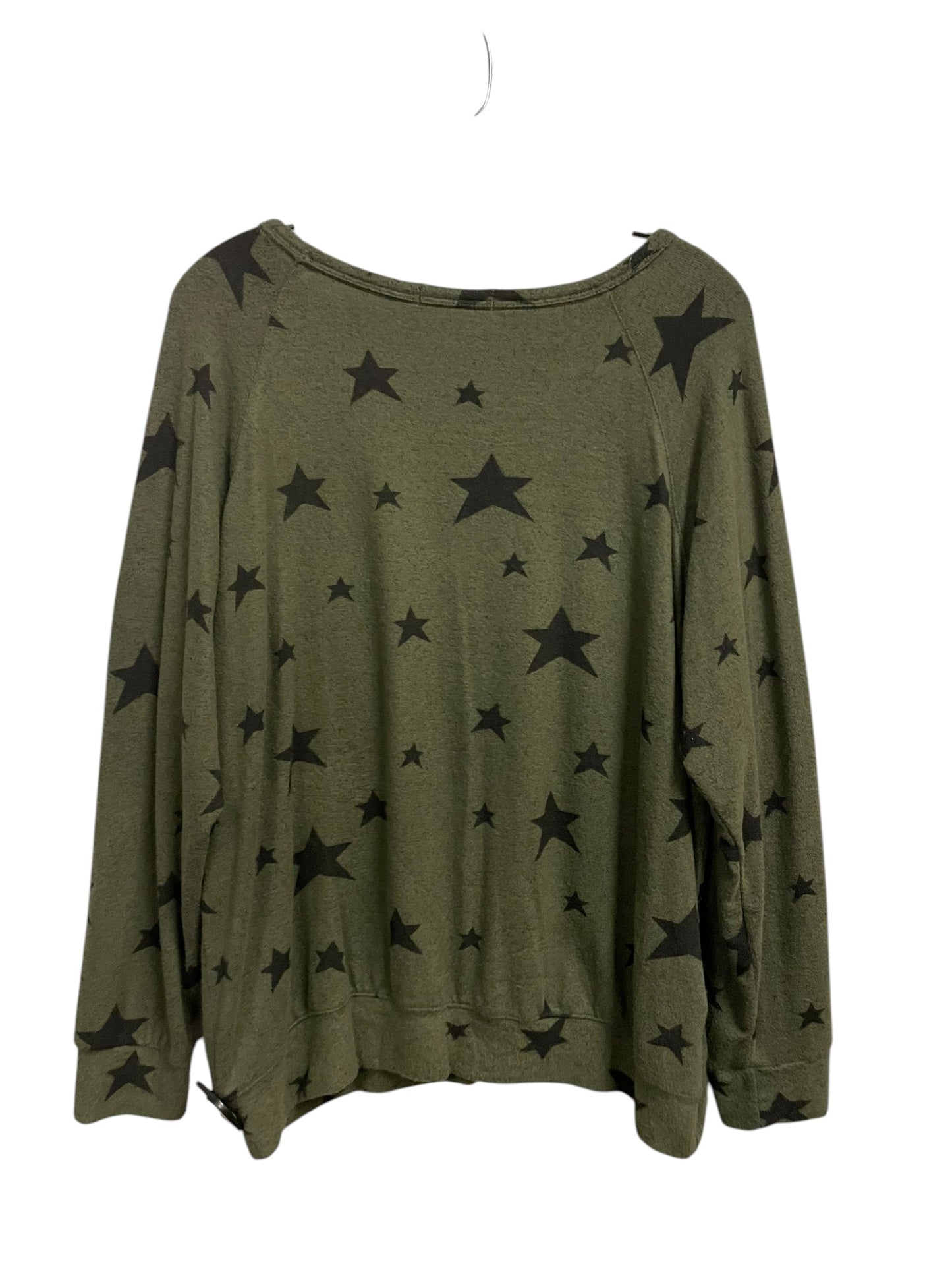 Top Long Sleeve By Buffalo David Bitton In Green, Size: L