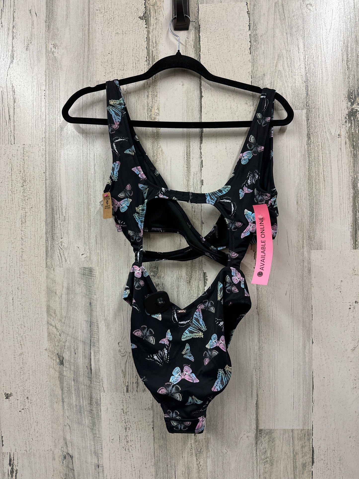 Black Swimsuit Pink, Size S