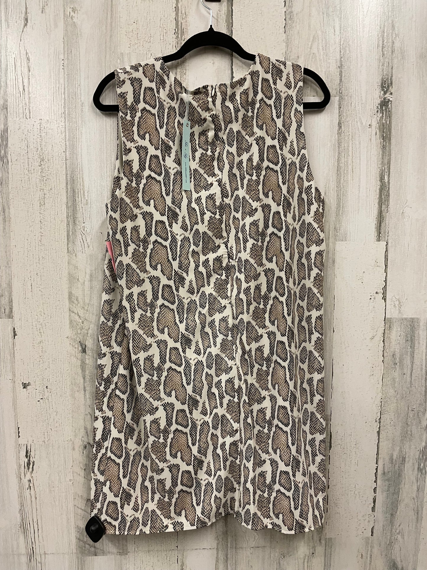 Dress Casual Short By She + Sky In Brown, Size: L