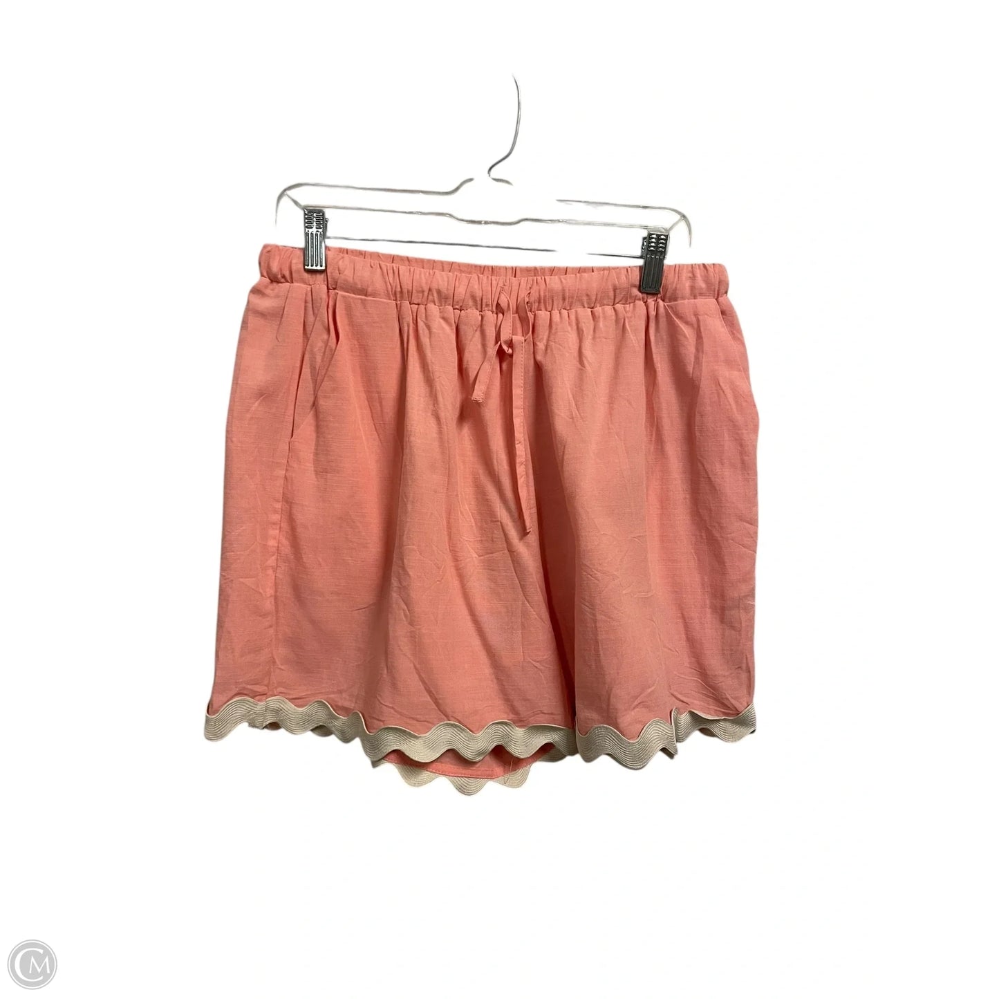 Shorts By Clothes Mentor In Coral, Size: L