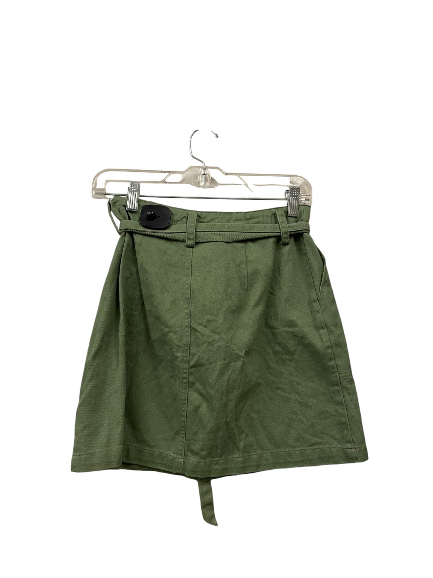 Skirt Mini & Short By Harper In Green, Size: S