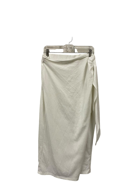 Skirt Midi By A New Day In White, Size: Xxxl