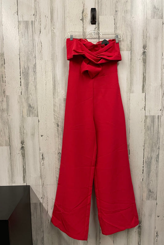 Jumpsuit By Clothes Mentor In Red, Size: S