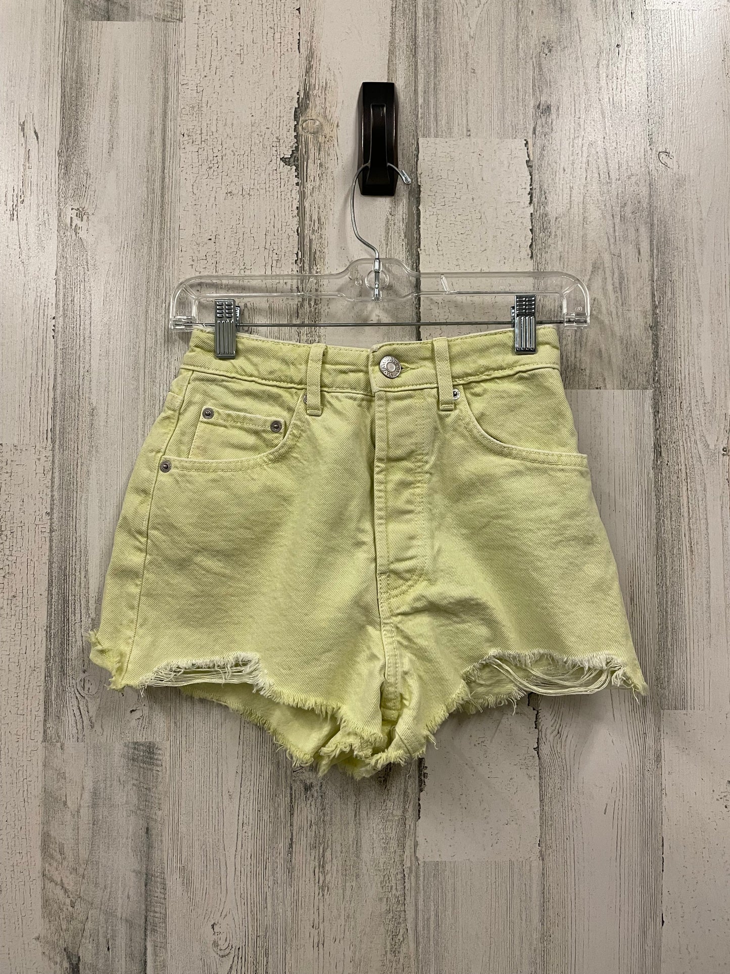 Shorts By Zara In Yellow, Size: 2