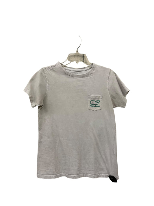 Top Short Sleeve By Vineyard Vines In White, Size: S