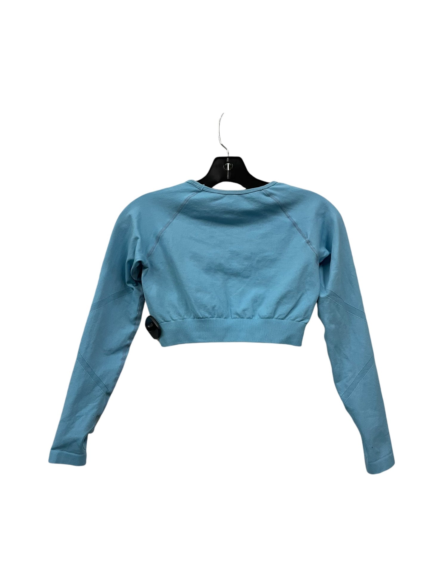 Athletic Top Long Sleeve Crewneck By Clothes Mentor In Blue, Size: S