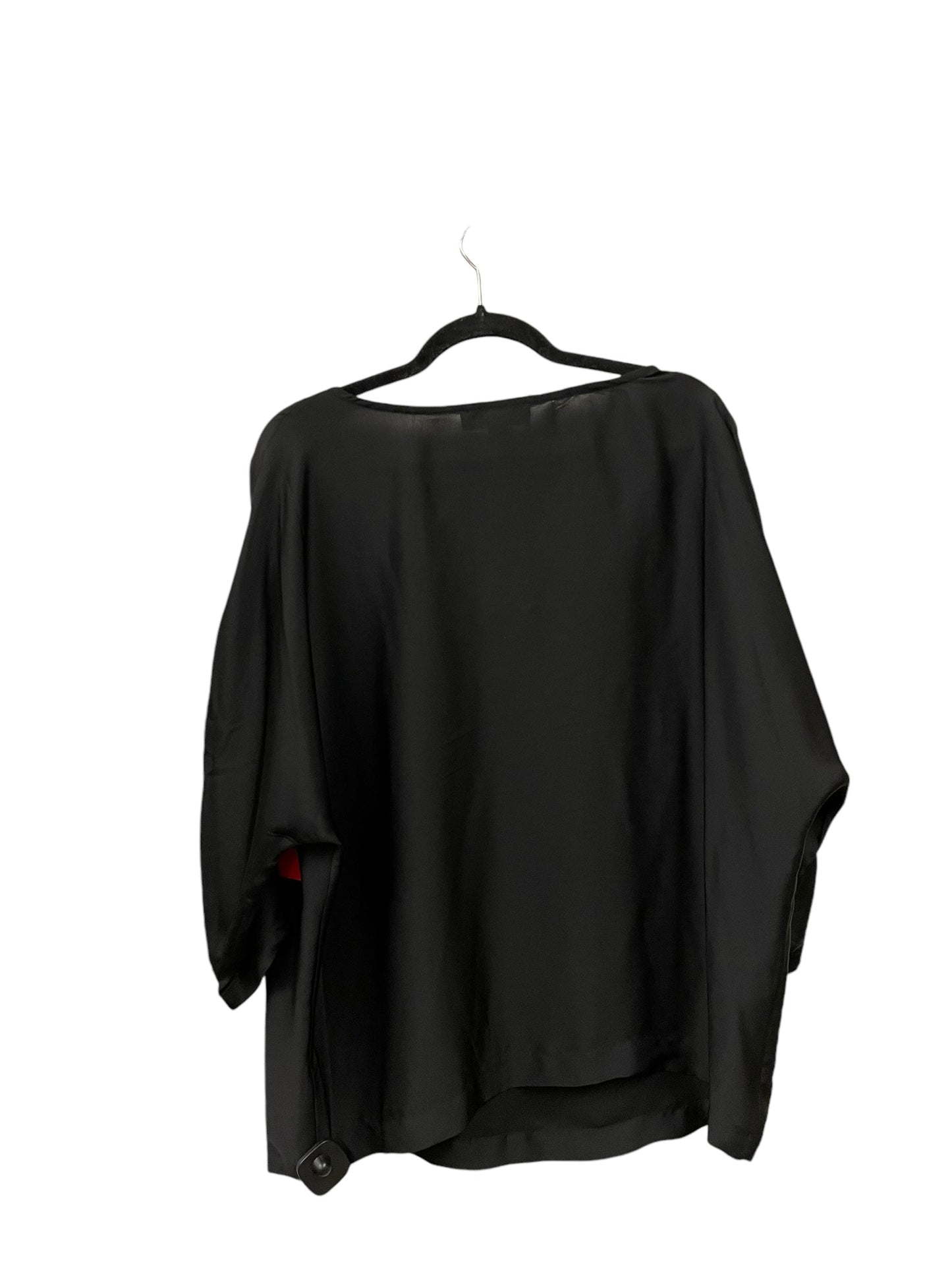 Top Short Sleeve By Michael Kors In Black, Size: L