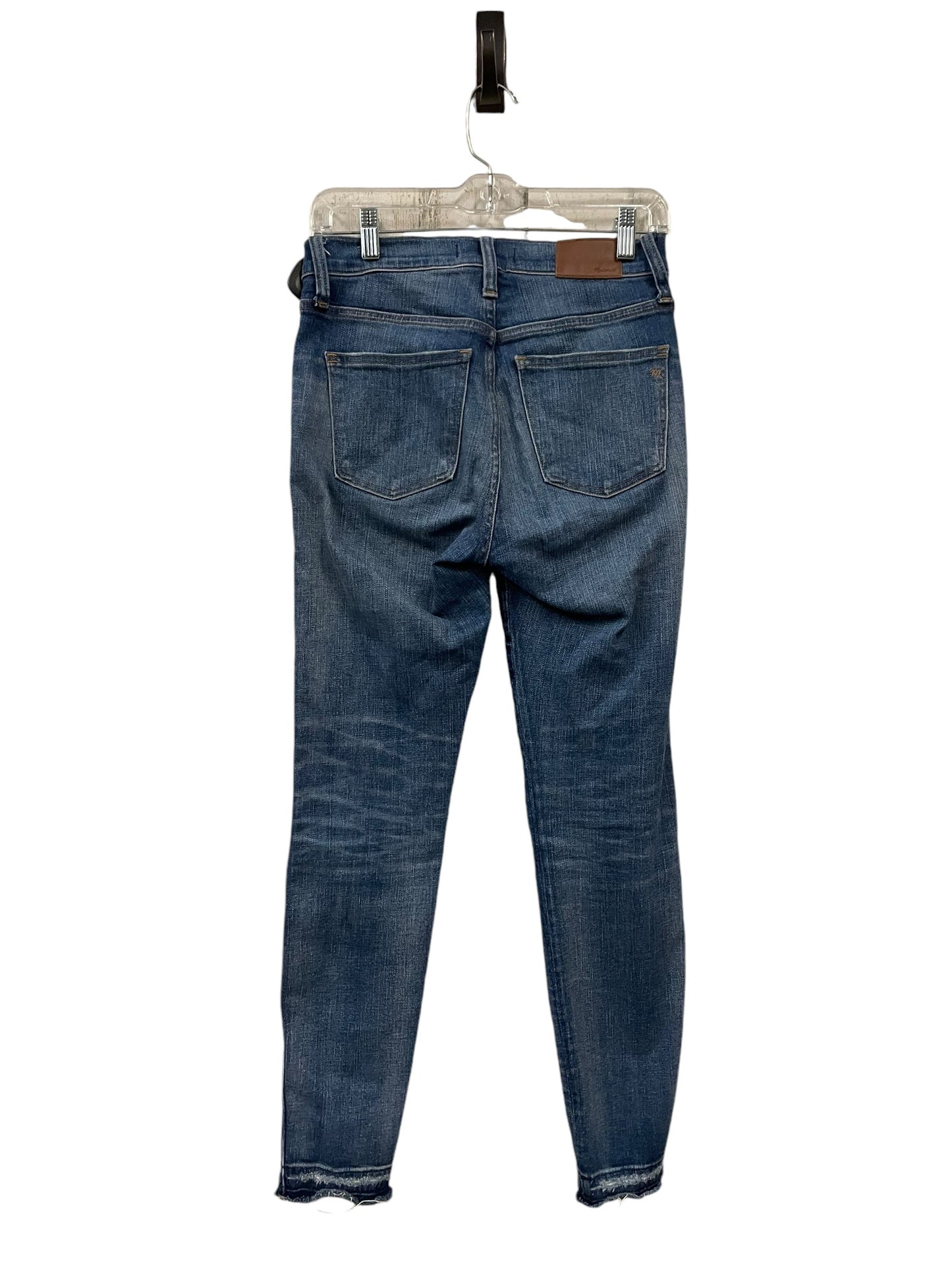 Jeans Skinny By Madewell In Blue Denim, Size: 2