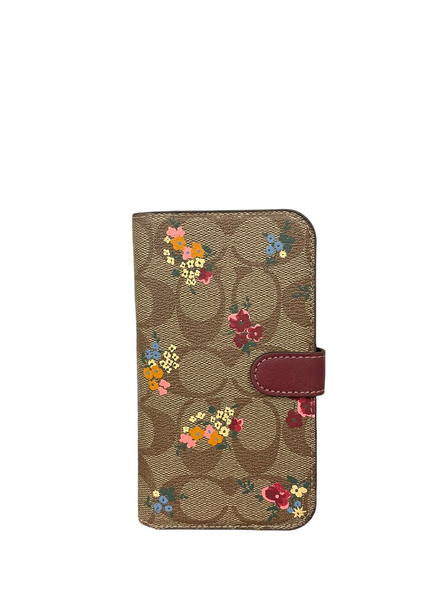 Phone Case Designer By Coach, Size: Medium